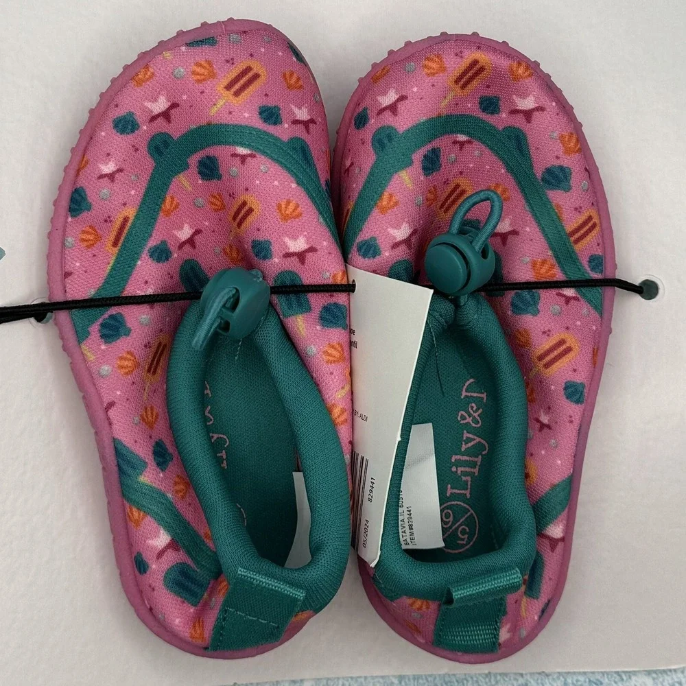 TODDLER Unisex 5/6 Summer Water‎ Shoes- Beach/ Splash Pad/ Pool